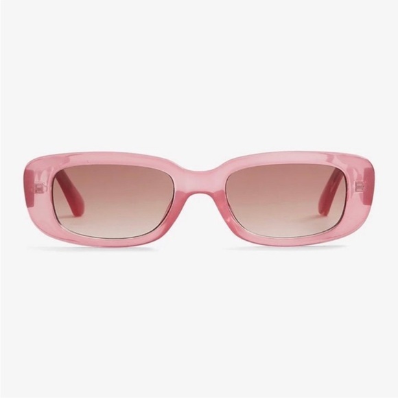 Express mini rectangle frame sunglasses - Picture 3 of 7